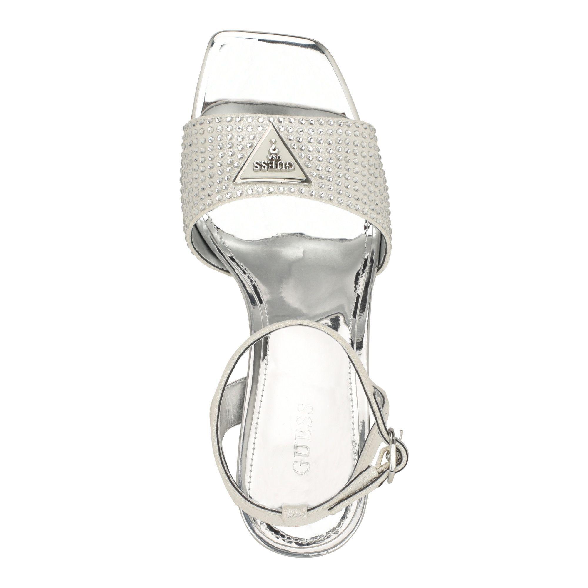 Sandalias Guess Footwear Gwgelya Sil01 Plateado-3