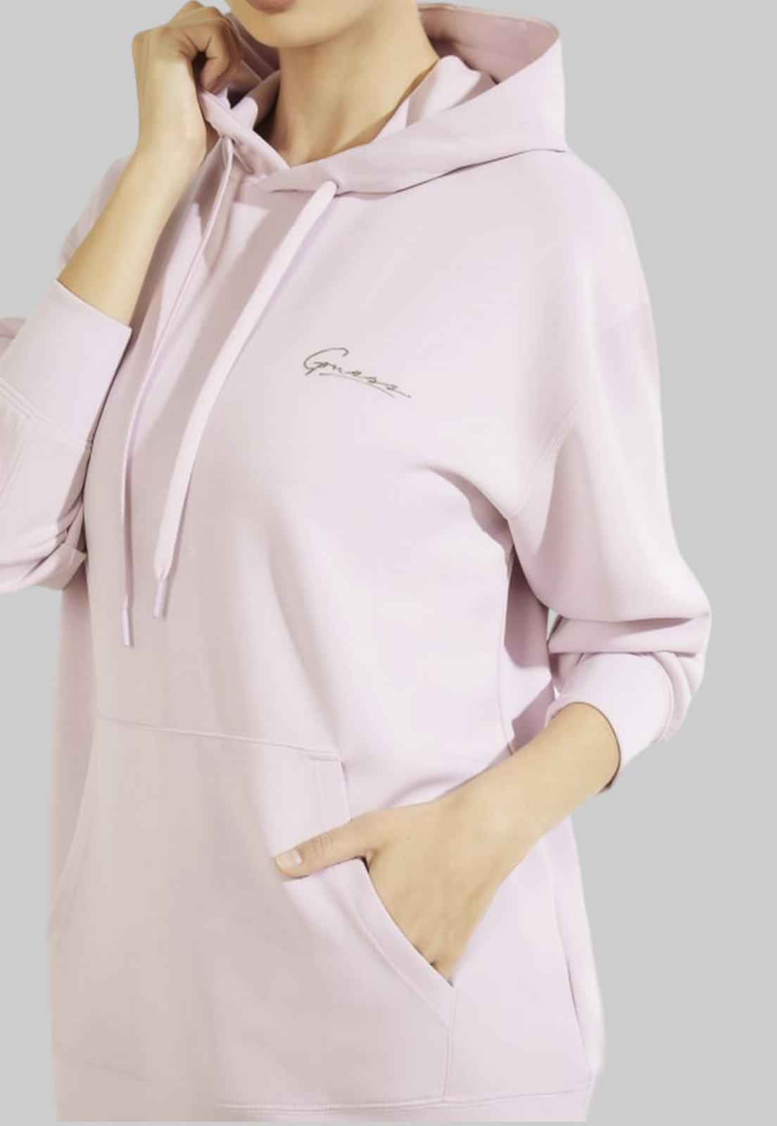 Poleron Guess Effie Hooded Sweatshirt G4P5 Lila-2