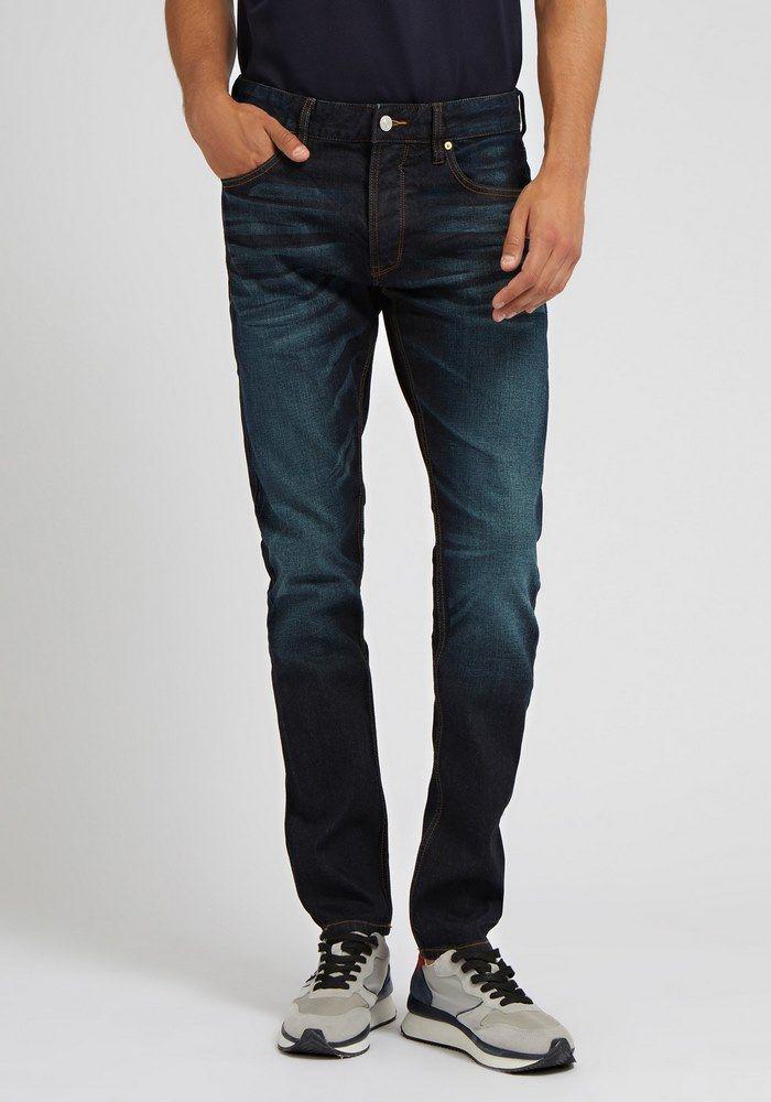 Jeans Guess Slim Tapered Cata Azul-0