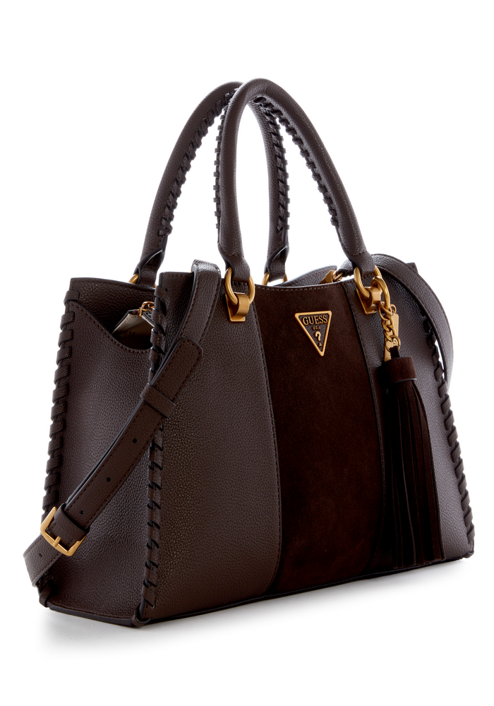 Cartera Kaoma Satchel Cho Café Guess-2