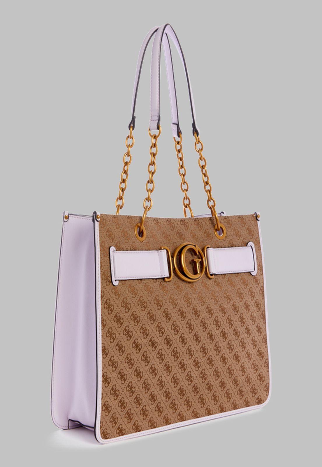 Cartera Guess Aviana Tote Lli Lila-1