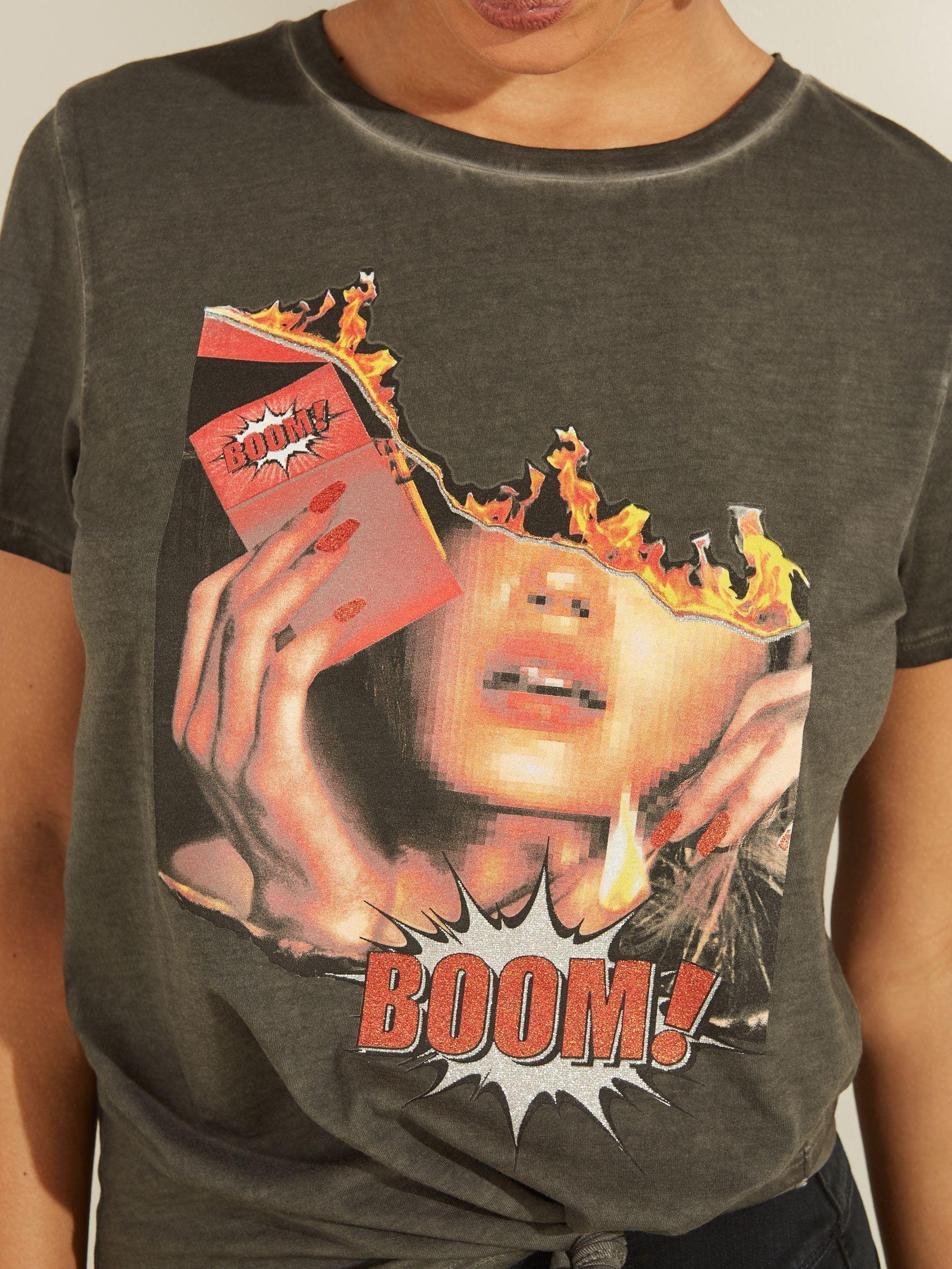 Polera Guess Ss Boom Boom Pixel Tee-2