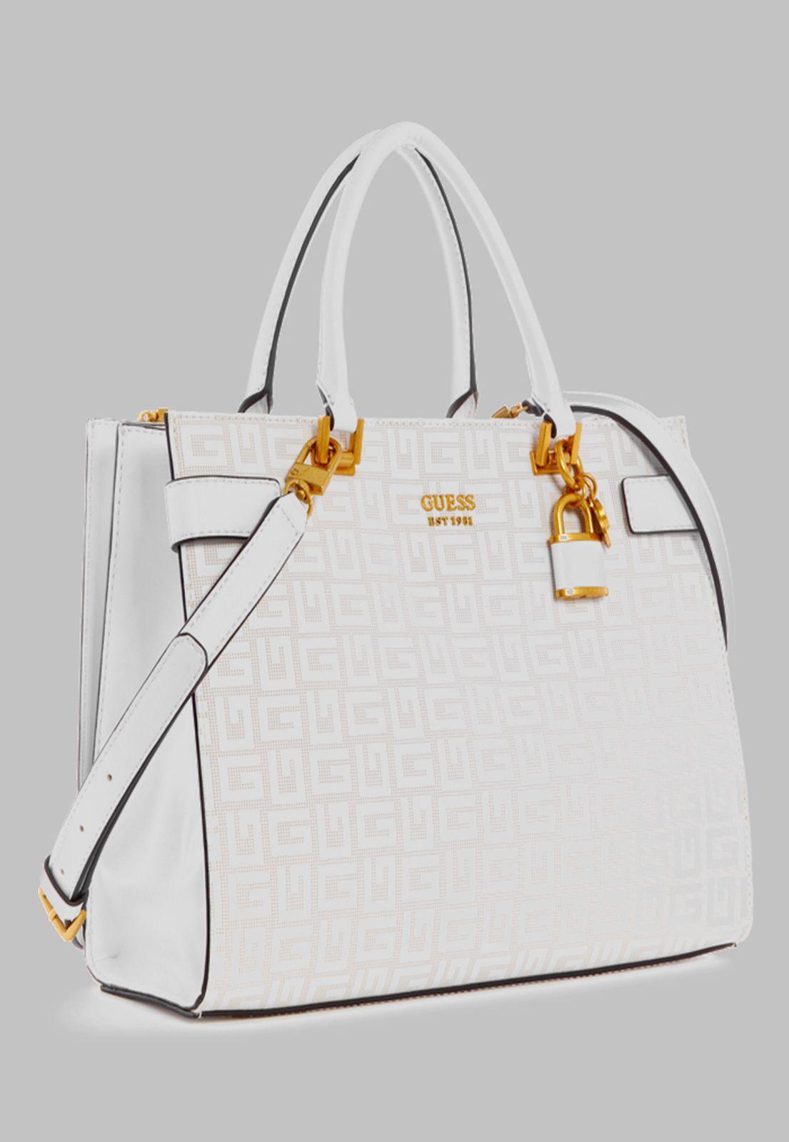 Cartera Guess Atene Society Satchel Whi Blanco-1