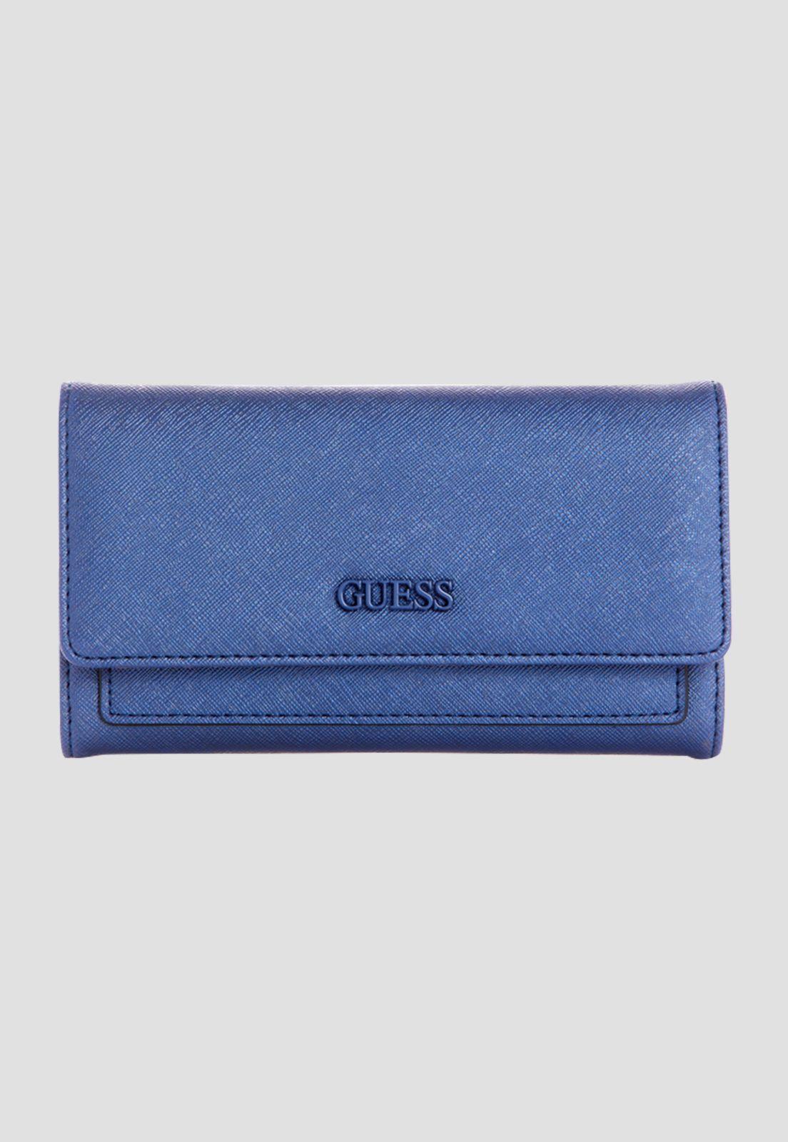 Billetera Tempe Slim Clutch Sap Multicolor Guess-0