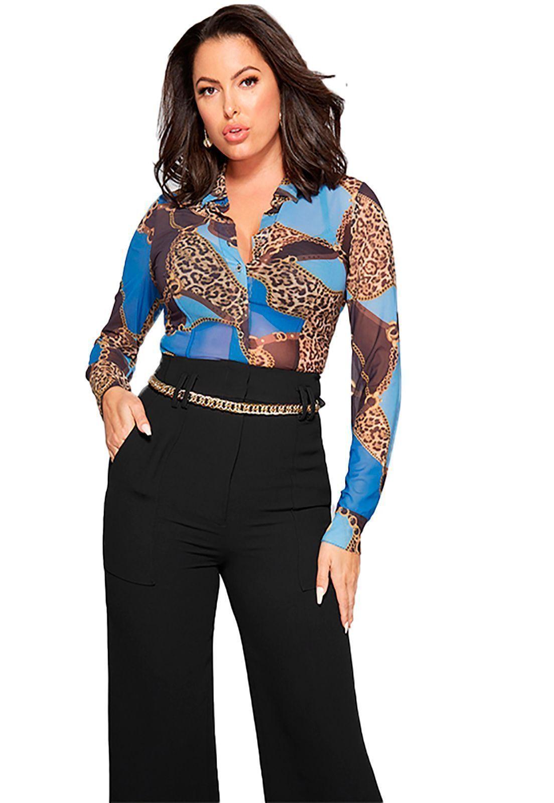 Camisa Marciano Penelope Mesh Shir-0