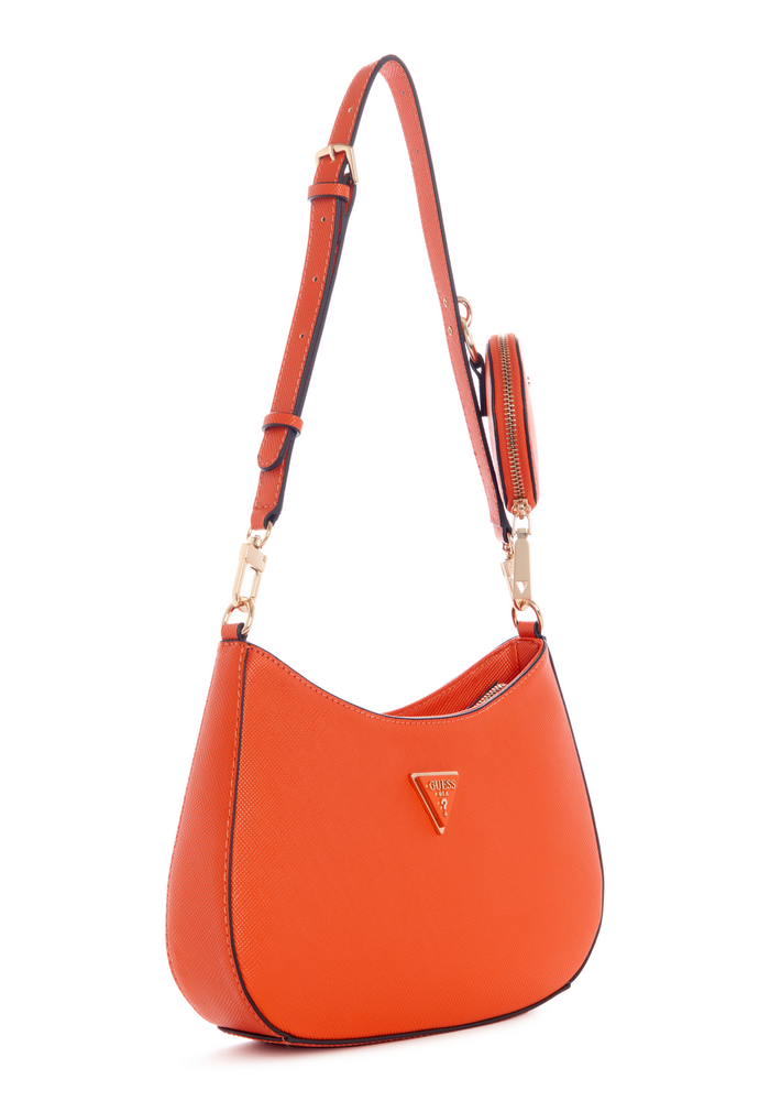 Cartera Alexie Top Zip Shoulder Bag Naranjo Guess-1