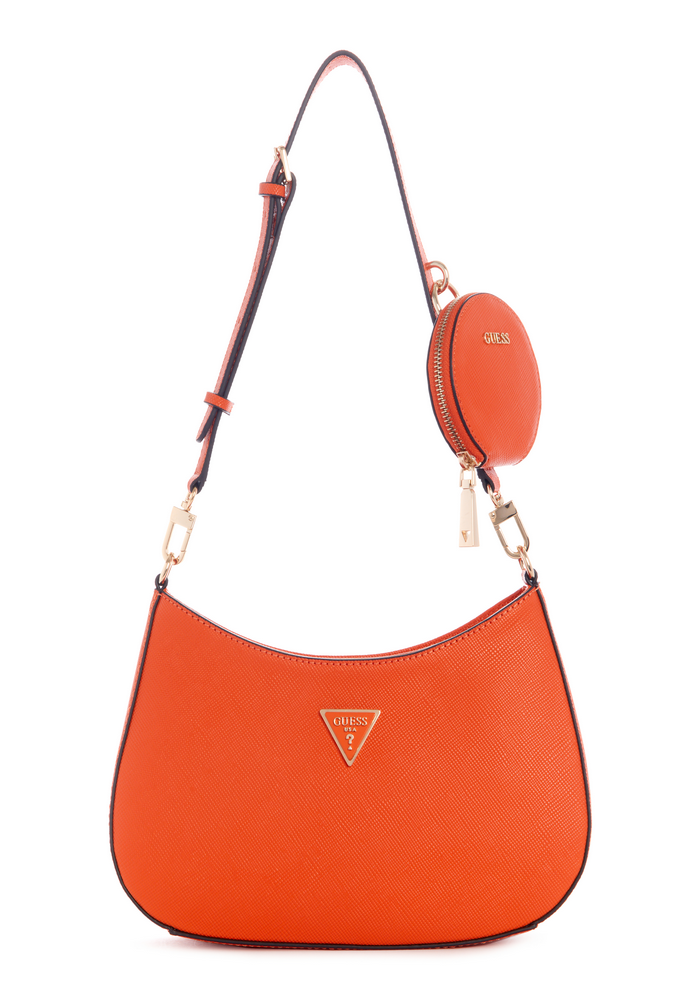 Cartera Alexie Top Zip Shoulder Bag Naranjo Guess-0