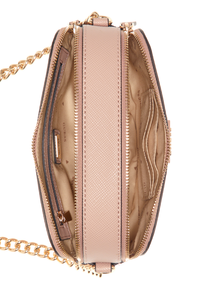 Cartera Noelle Crossbody Camera Ros Rosado Guess-3