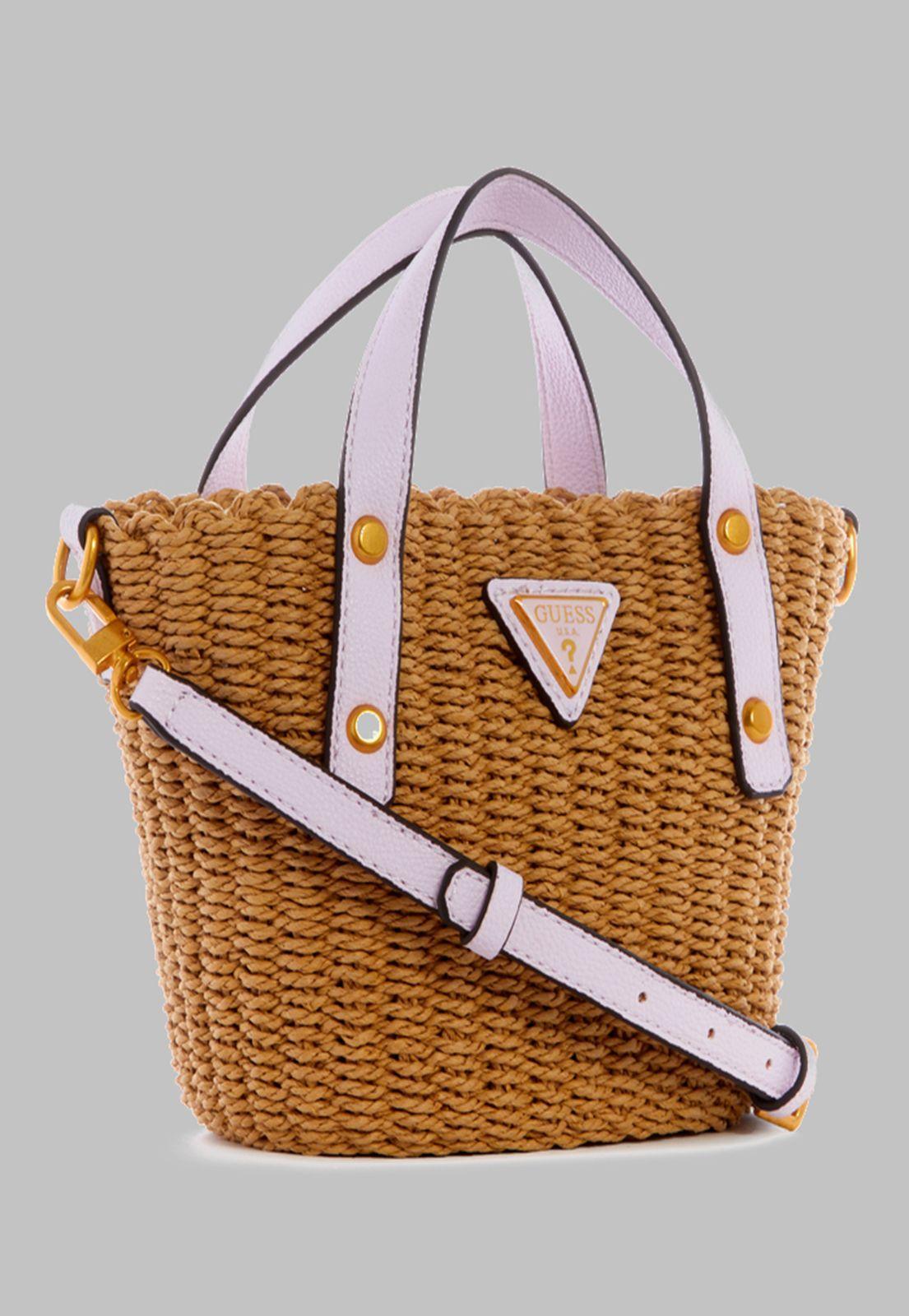Mini Cartera Guess Lilica Mini Tote Lil Lila-2