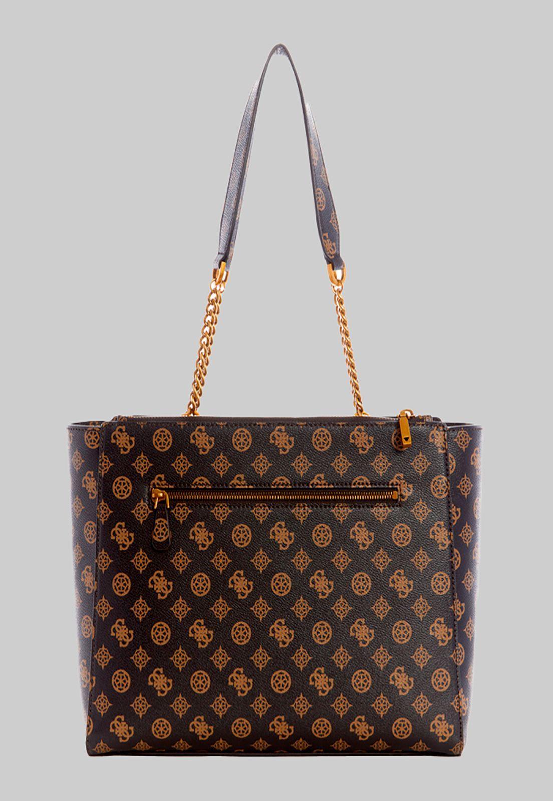 Cartera Centre Stage Society Tote Mlo Café Guess-2