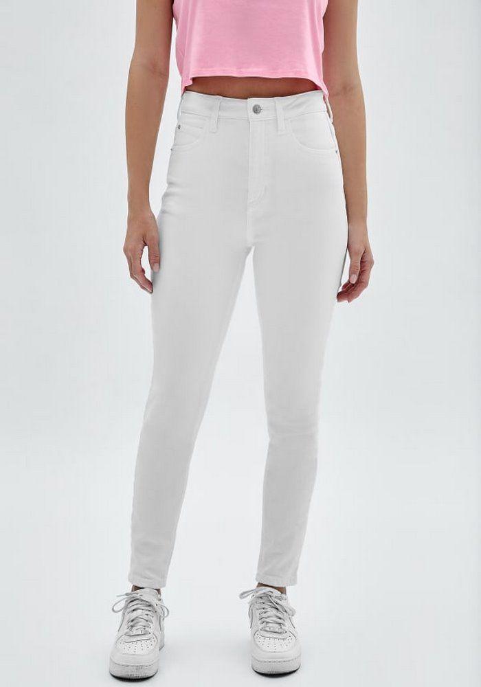 Jeans Guess Go Kit Ecru Wash Hr Skinny Goew Blanco-0