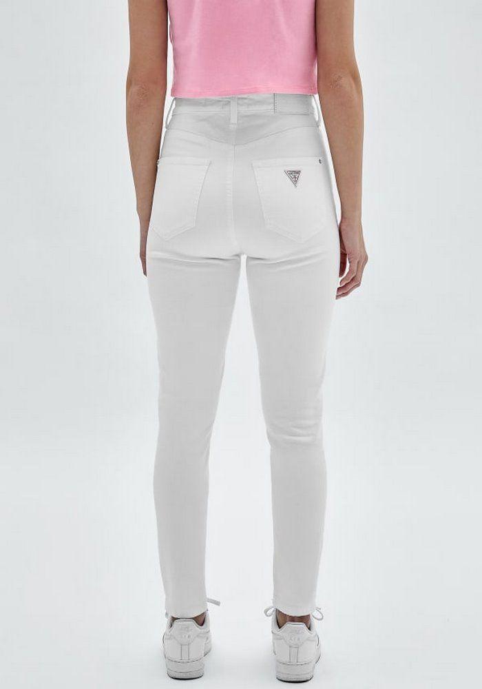 Jeans Guess Go Kit Ecru Wash Hr Skinny Goew Blanco-3