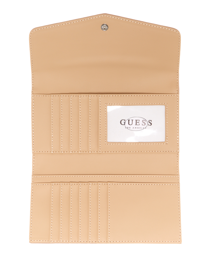 Billetera G Factory Basira  Slim Clutch Lte Beige-2