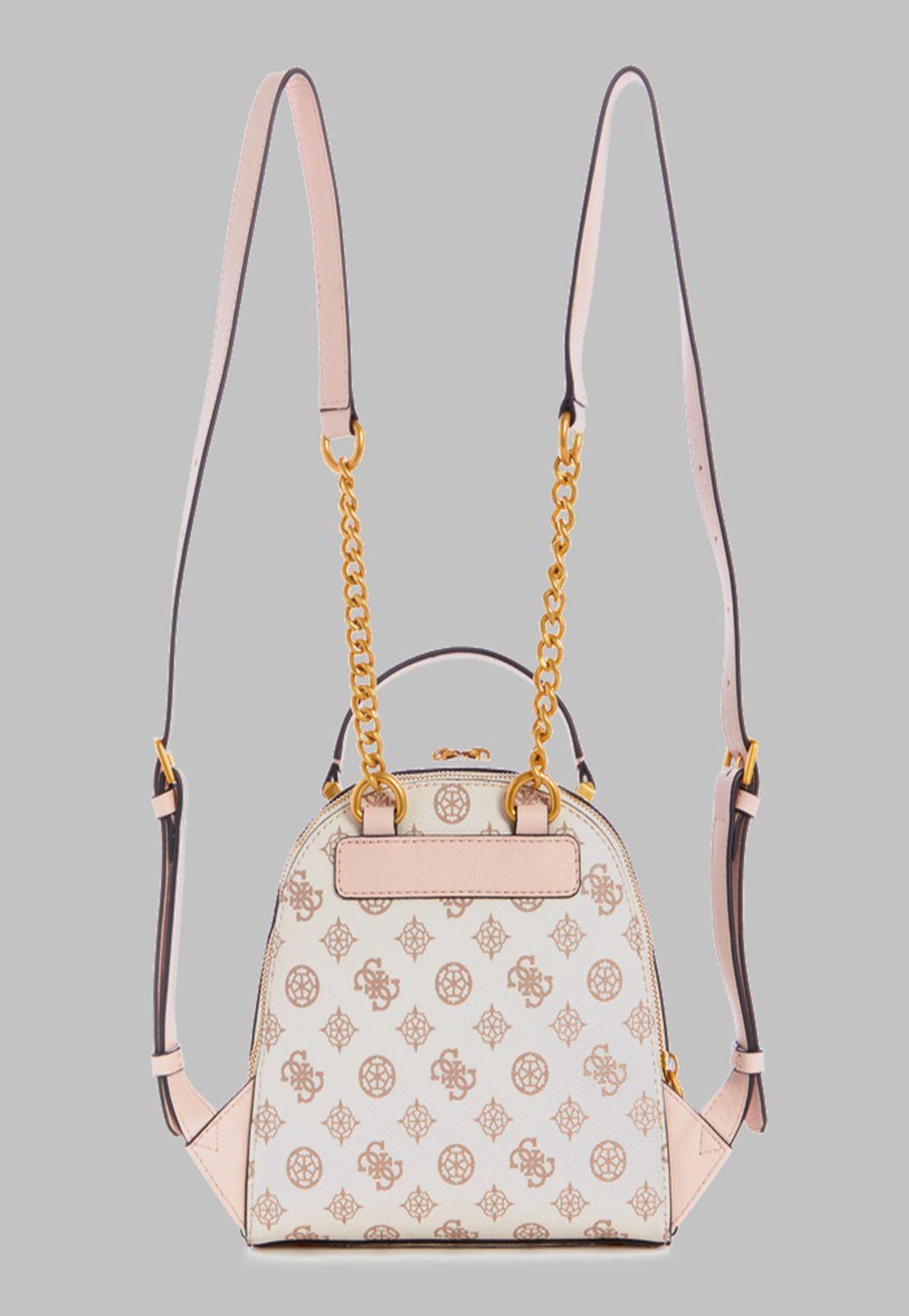 Mochila Guess Briana Backpack Crg Crema-2