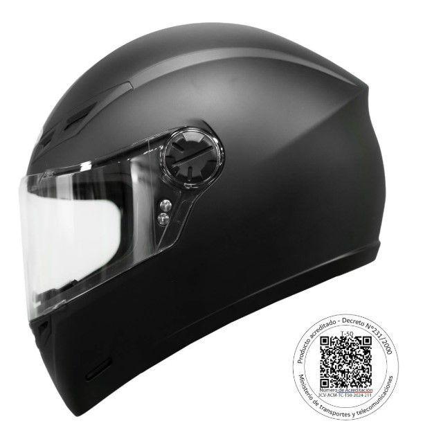 Casco Moto Tech t50 Integral Solid n.m Certificación dot-2