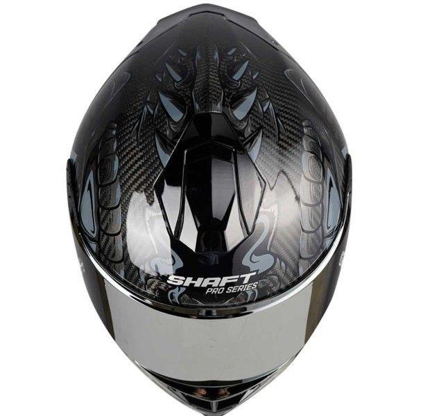 Casco Moto Shaft Pro 620c evo Fibra de Carbono Integral Lizzard ng gr sl-2