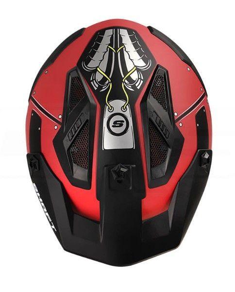 Casco Moto Shaft 225 Pilot Undercover rj tr Abierto con Mascara Removible-2