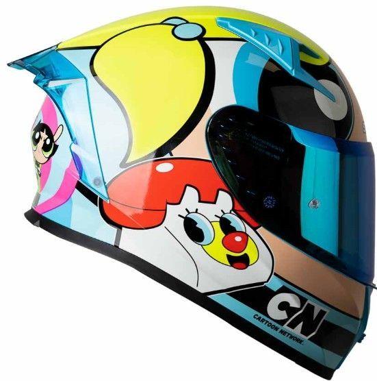 Casco Moto Shaft 526sp Evo Burbuja Integral Cartoon Network -1