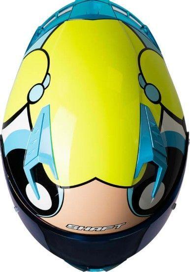 Casco Moto Shaft 526sp Evo Burbuja Integral Cartoon Network -4