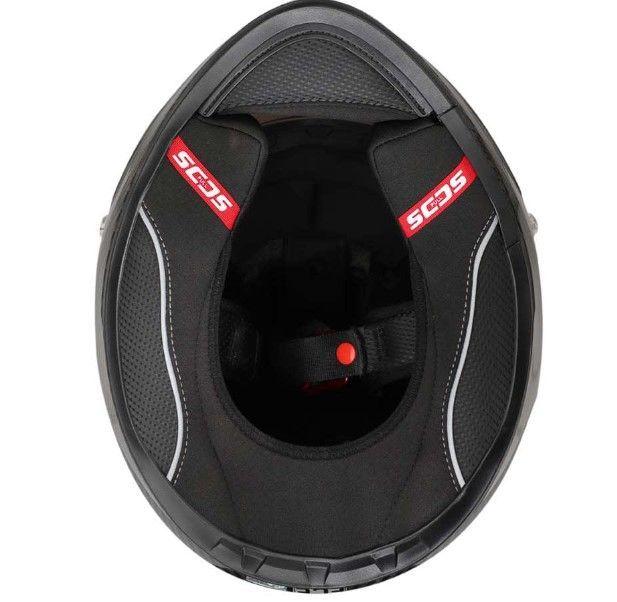 Casco Moto Shaft pro 620c evo Fibra de Carbono Integral solid 3k Carbon ng ir.do-2