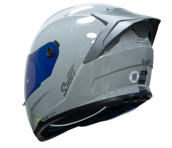 casco moto shaft 502sp solid nardo gray integral normal dot acreditado-3