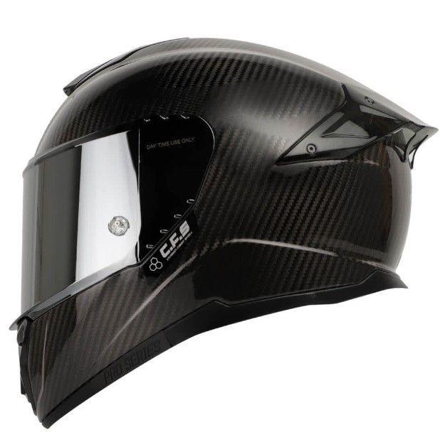 Casco Moto Shaft Pro 620c Evo Fibra de Carbono Integral Solid 3k Carbon ng sl-0
