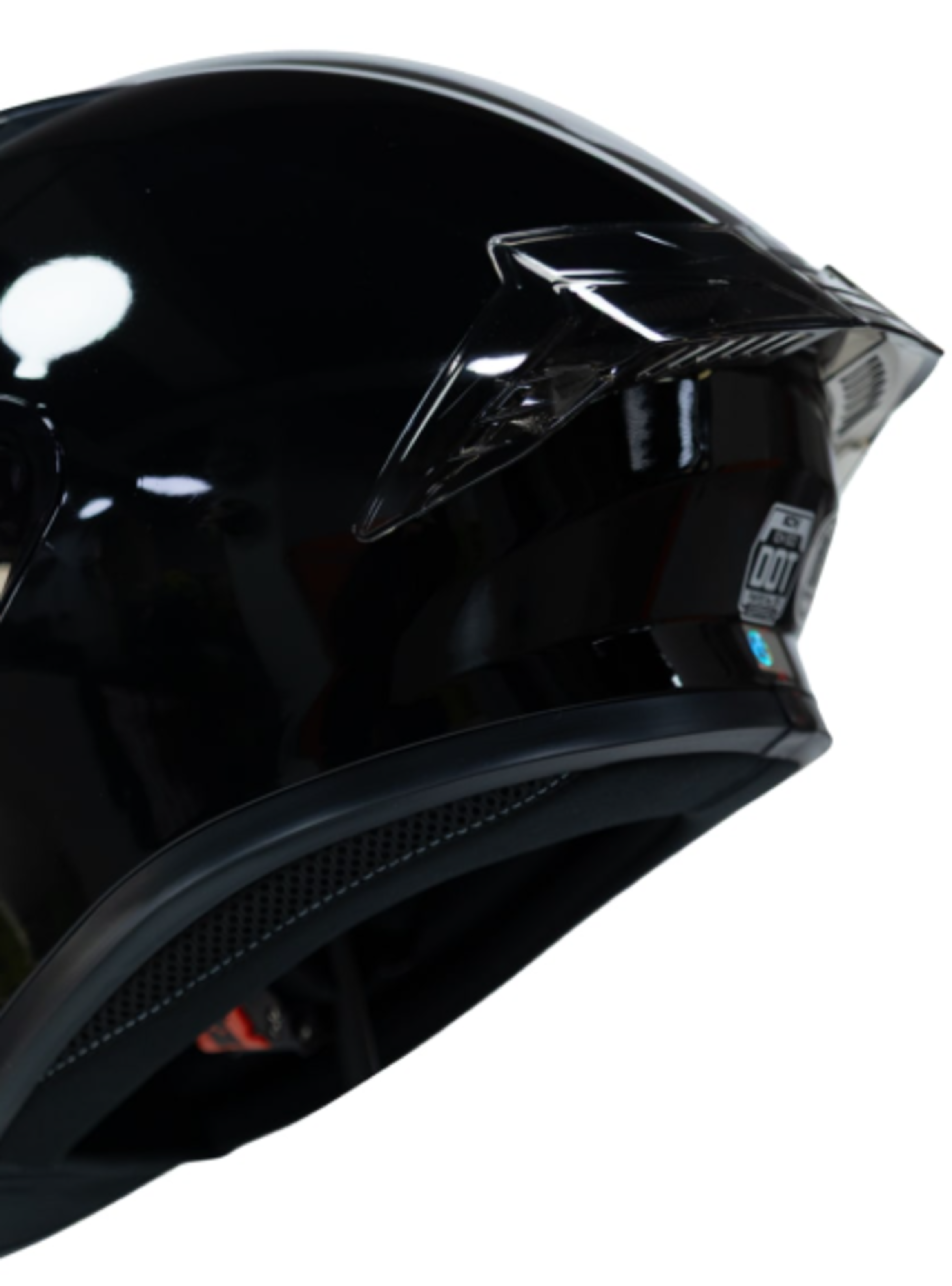 Casco moto ich 503 solid ng brillo sm integral certificación dot qr-4