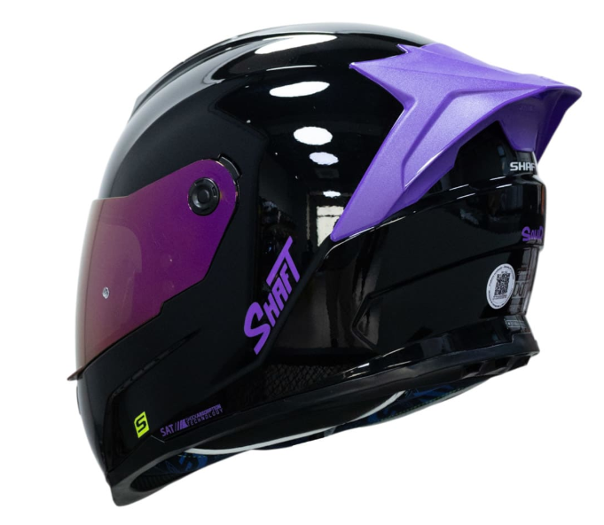 casco moto shaft 502sp solid ng morado integral normal dot acreditado-3
