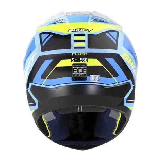 Casco Moto Shaft 560 Integral Flush Azul .m-3