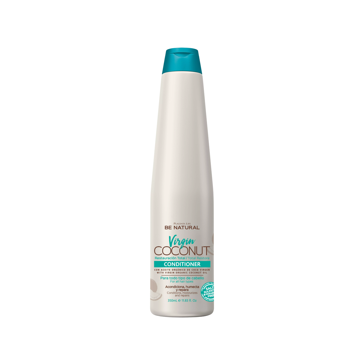 Acondicionador Virgin Coconut Be Natural – 350 ml-0