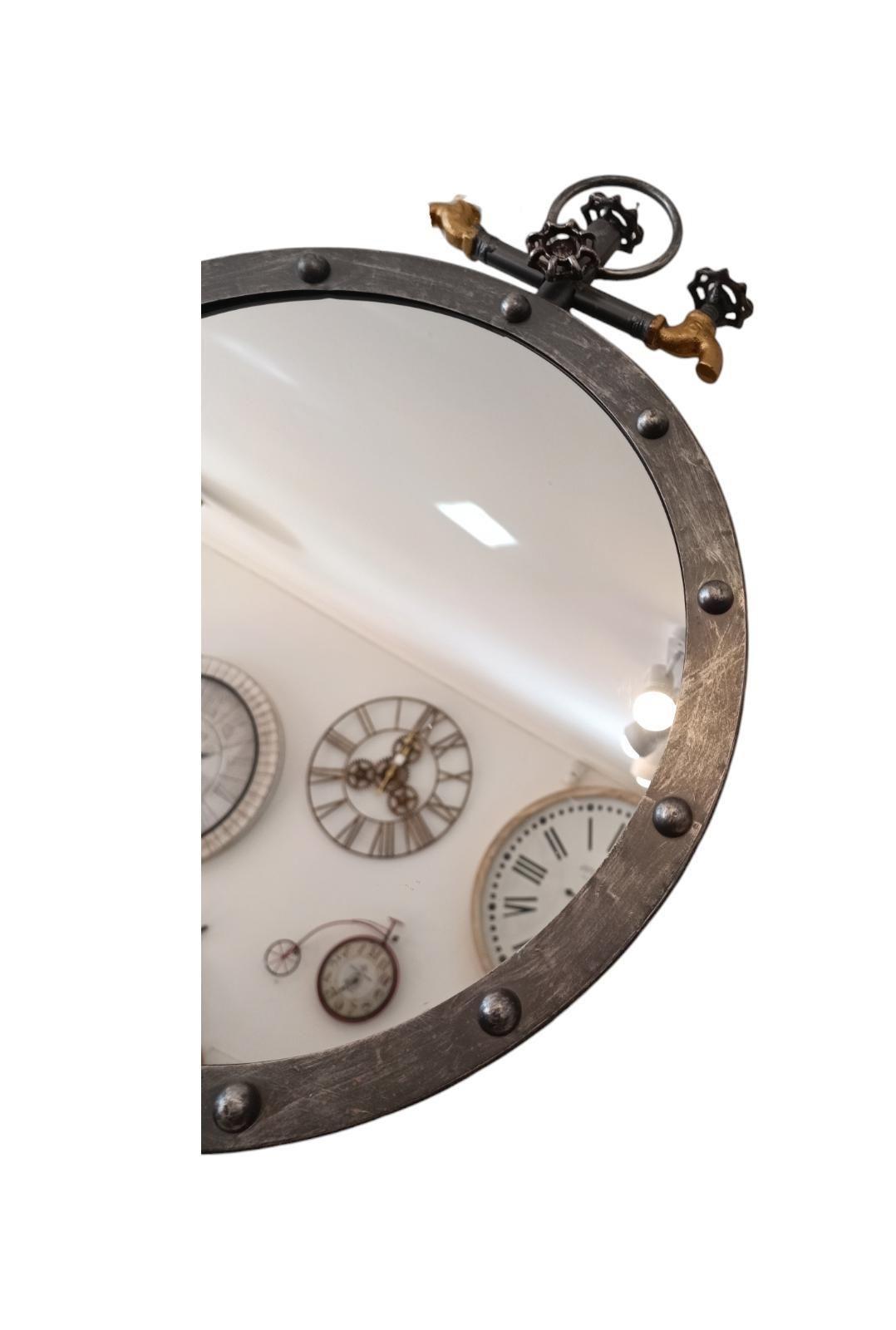 ESPEJO  DISEÑO INDUSTRIAL METALICO-2