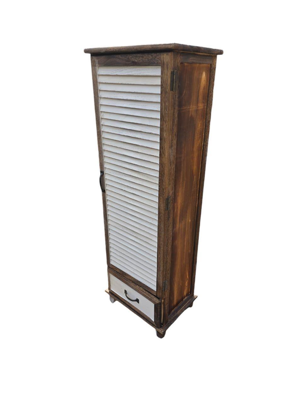 GABINETE MADERA PUERTA CELOSIA UN CAJON-1
