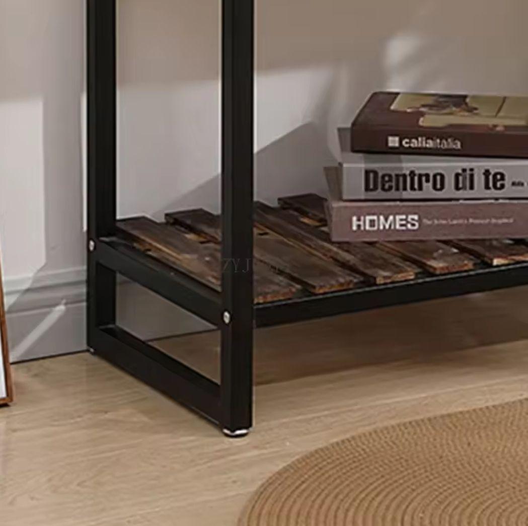 ARRIMO TRES CAJONES MADERA CON PATAS METAL-2