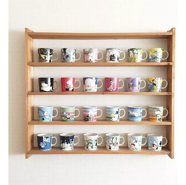 Repisa Estante O Organizador De Pared Para Pocillos Y Madera-1