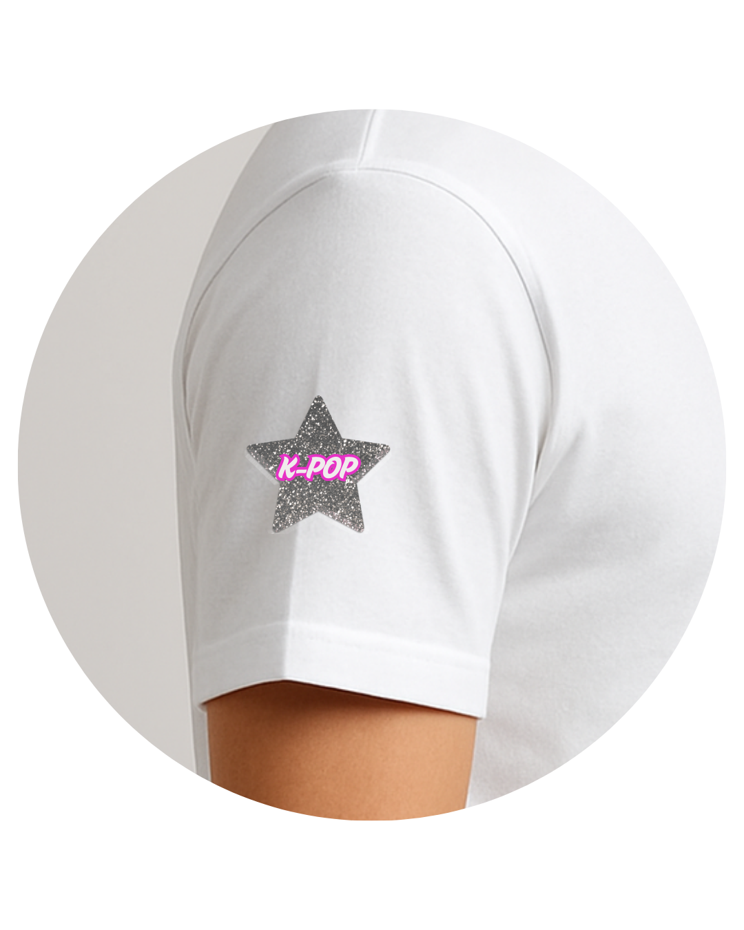 Polera estampada Guerrera kpop Mira-1