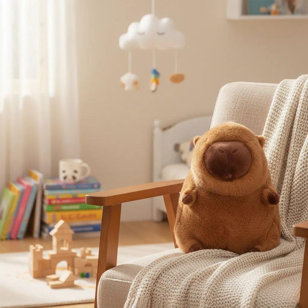 Peluche Capibara Abrazable De Felpa 23 Cm-3