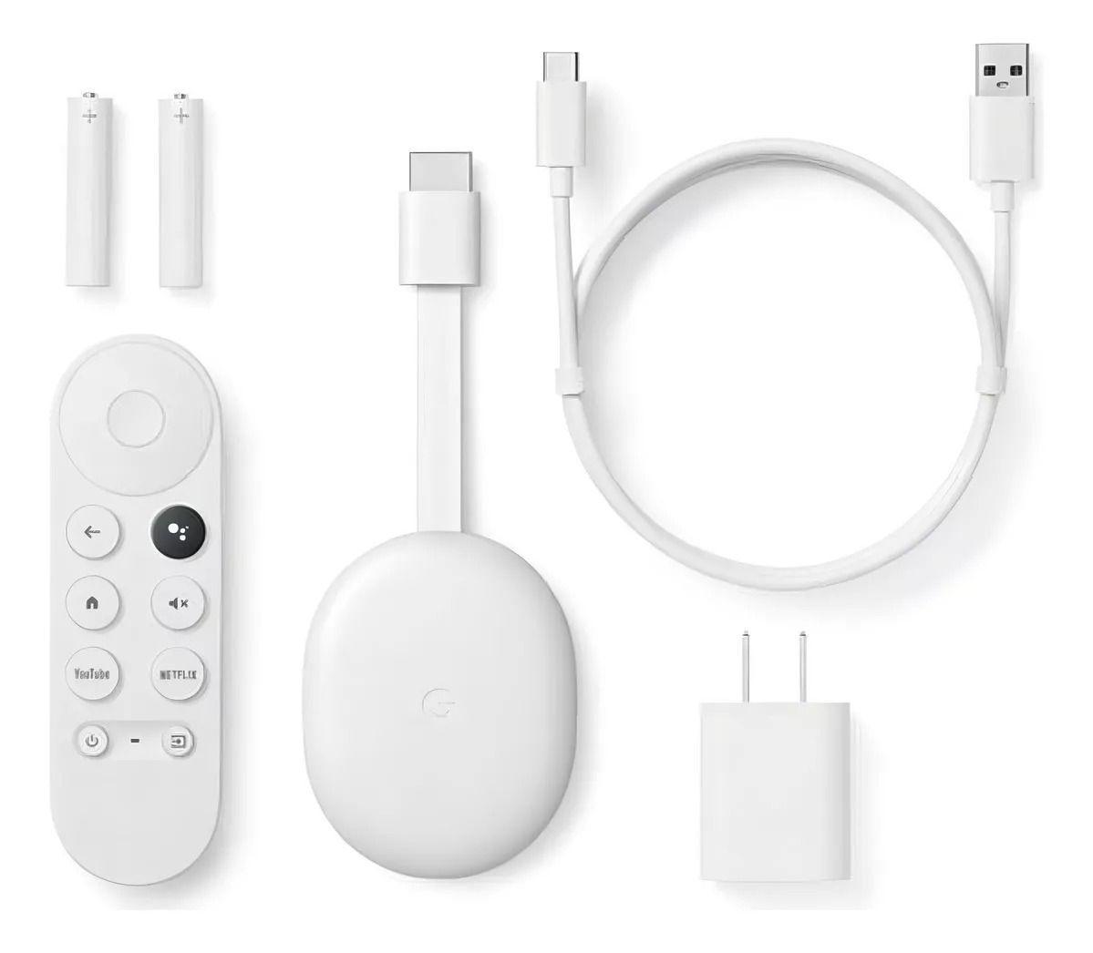 Google Chromecast 4 4k Hdmi Android Tv Google Play-0