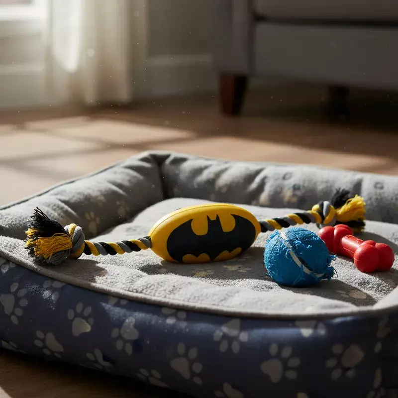 Juguete De Cuerda Batman Para Mascotas Perros-2