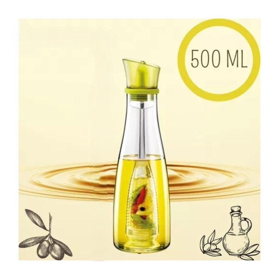Dosificador Botella De Vidrio Para Aceite Con Boquilla-3