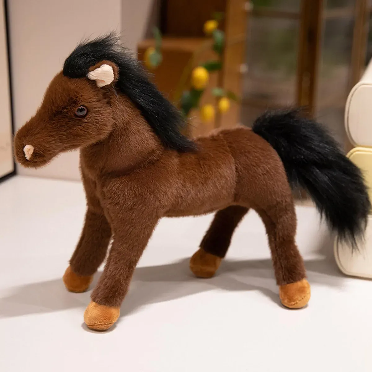 Peluches Caballos Reales De Colores 30 Cm-3