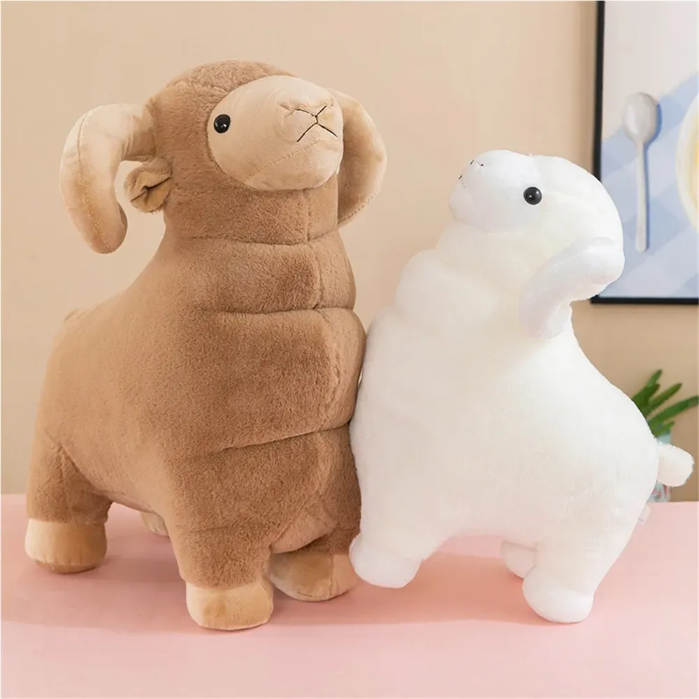 Carneros Tiernos De Peluche 60 Cm-2