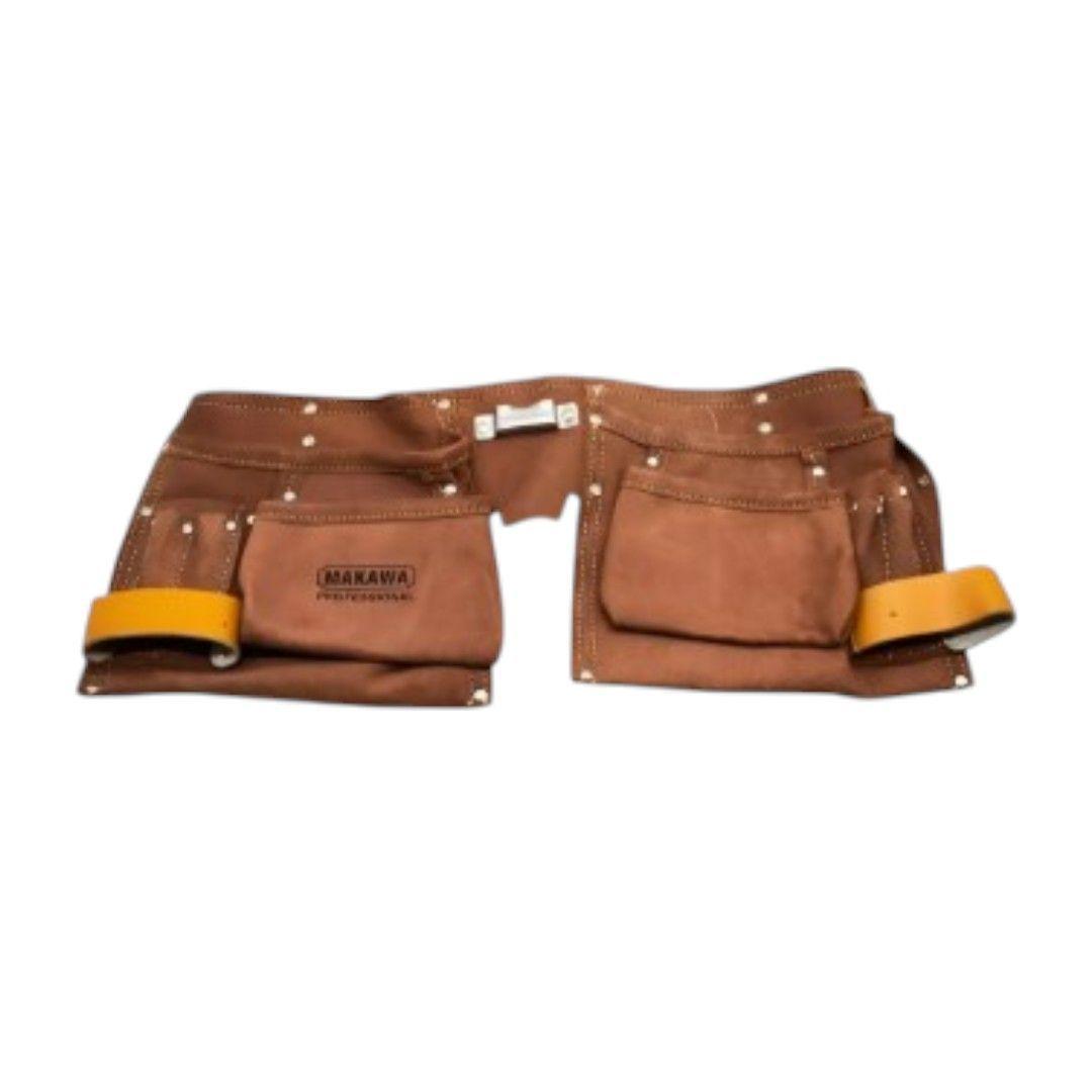 Cintur n Porta Herramientas Doble Profesional con Bolsillos Ajustable-0