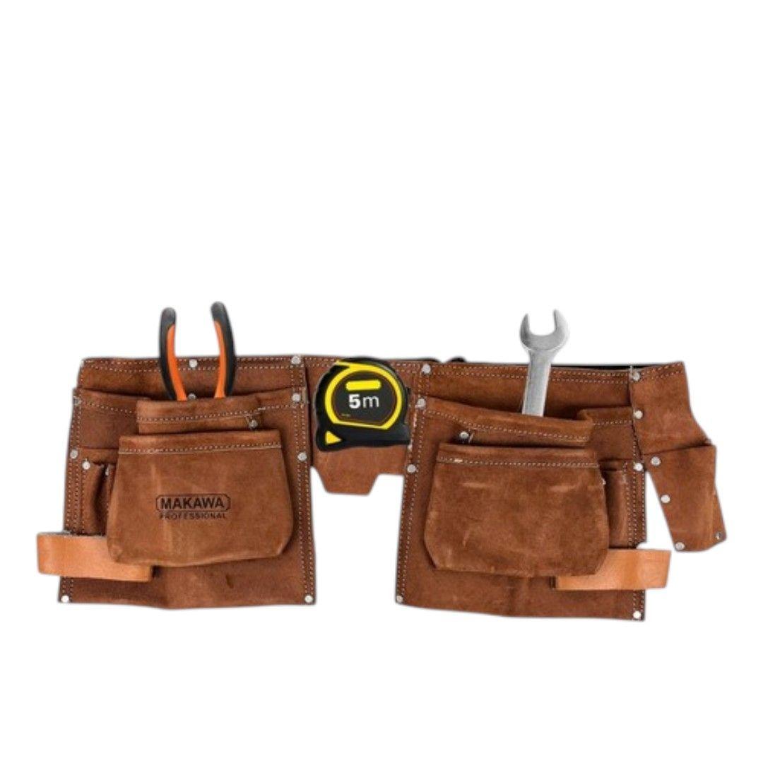 Cintur n Porta Herramientas Doble Profesional con Bolsillos Ajustable-2