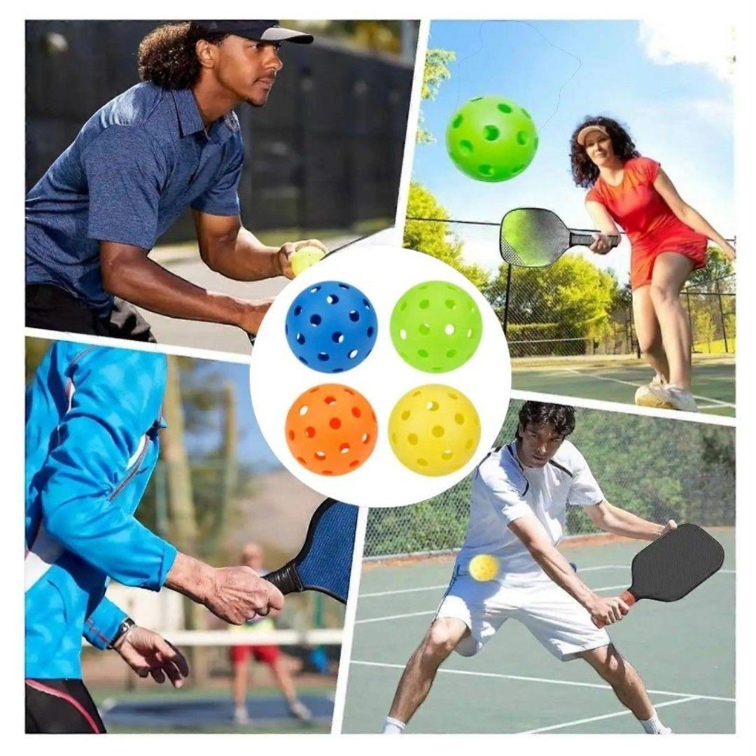 PELOTAS PICKLEBALL OUTDOOR X4 COLOR PARA ENTRENAMIENTO Y COMPETENCIA-2