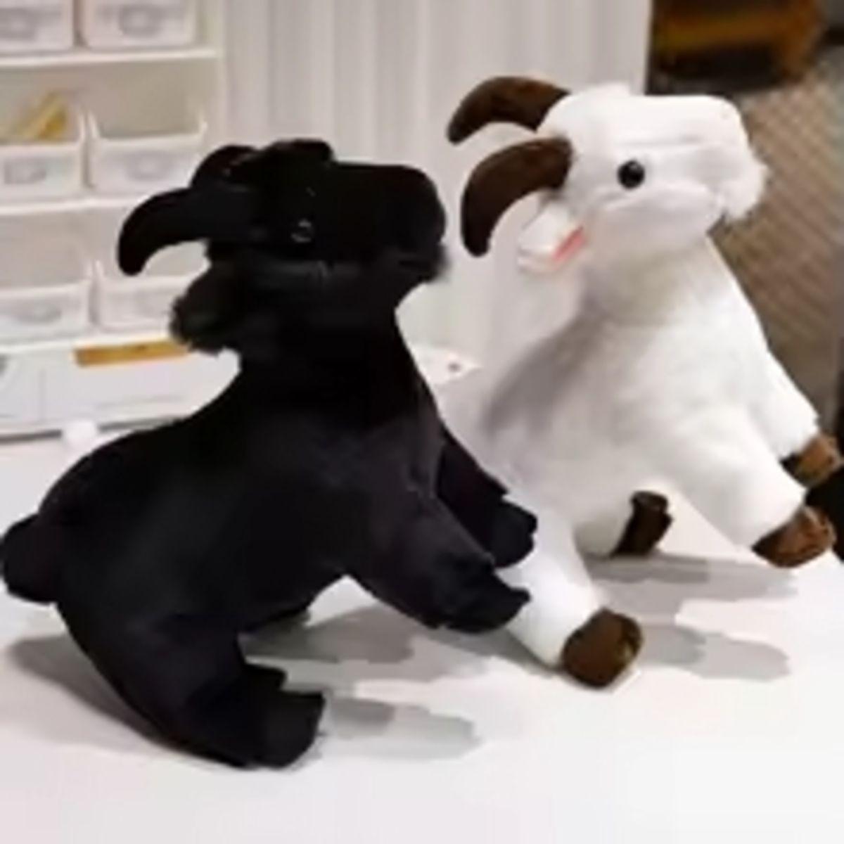 Peluche De Cabrita Tierna Afelpada 30 Cm-2