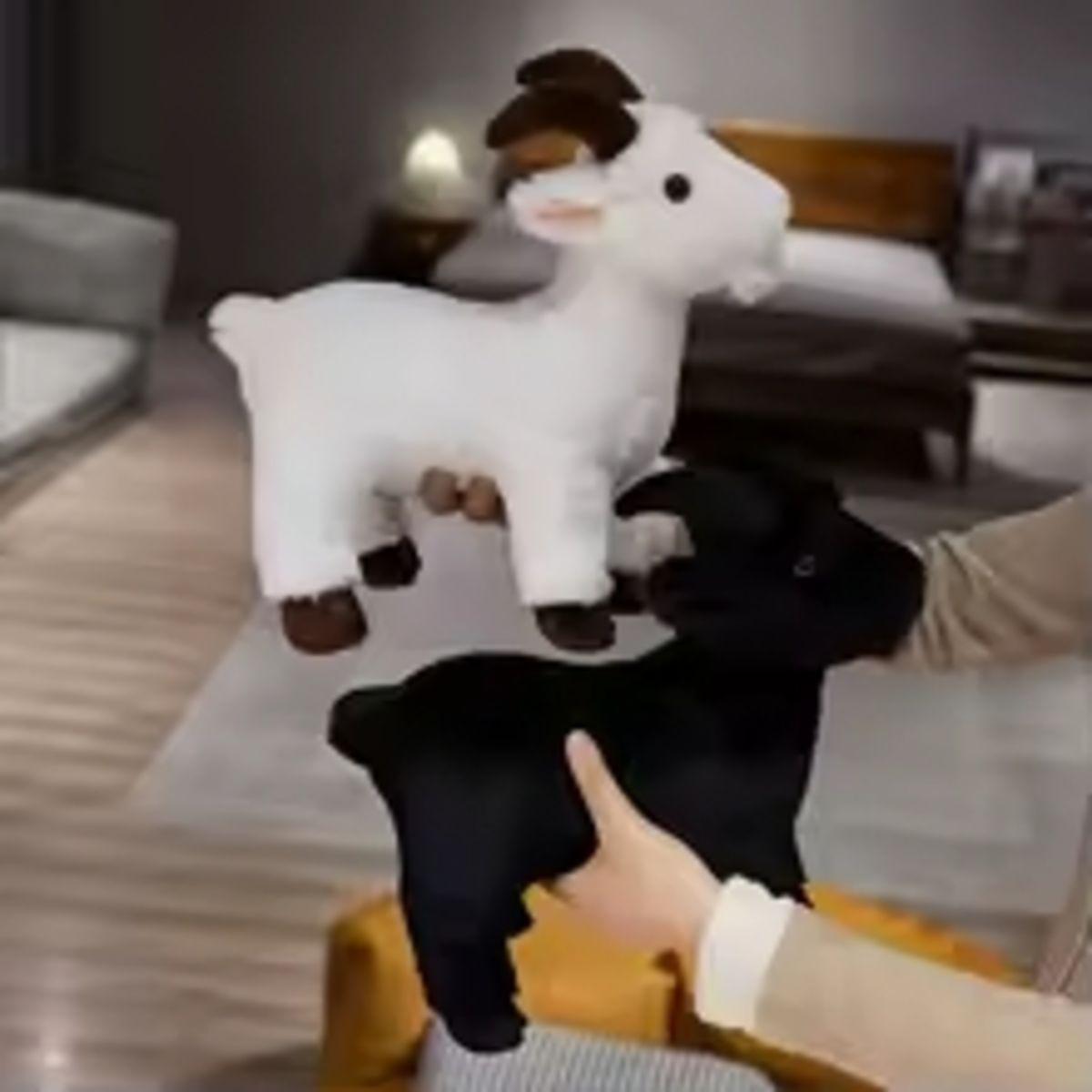 Peluche De Cabrita Tierna Afelpada 30 Cm-5