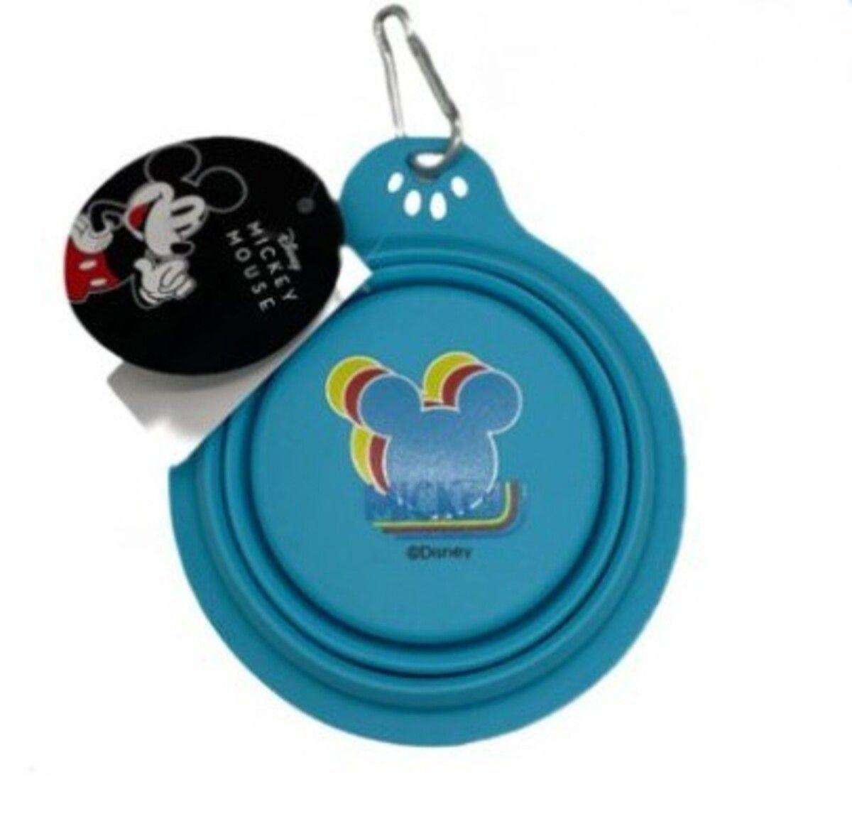Plato Para Comida de Mascotas Plegable Mickey Mouse-2