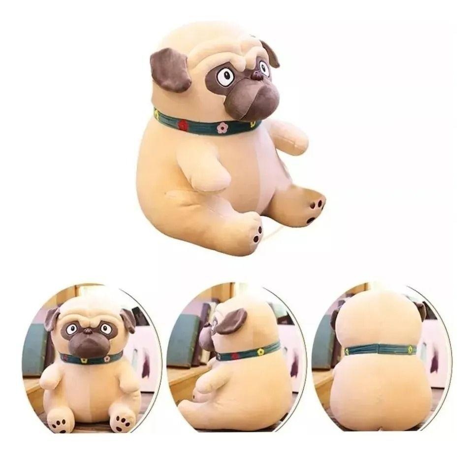 Peluche De Apego Perrito Pug 35 Cm-2