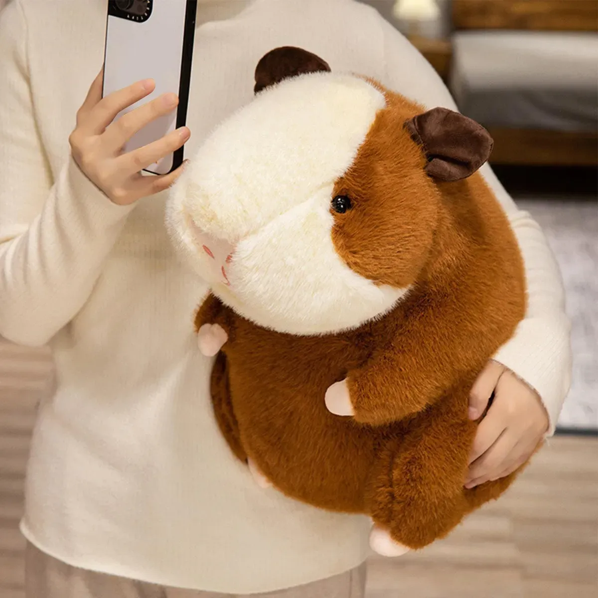 Peluche De Apego Cuy Roedor 22 Cm-5