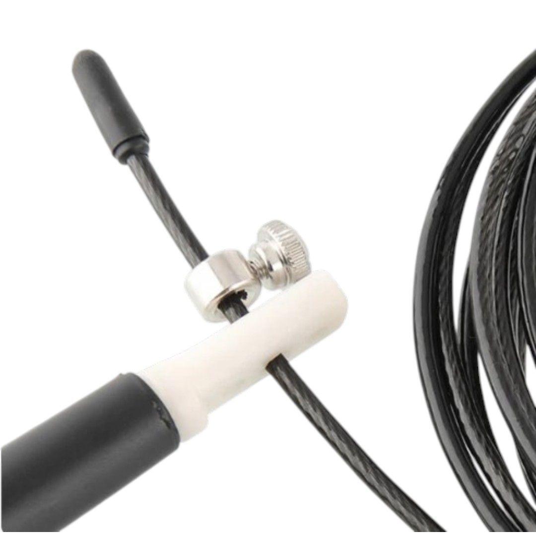 Cuerda de Saltar Profesional Ajustable de Alta Velocidad para Fitness y Crossfit-2